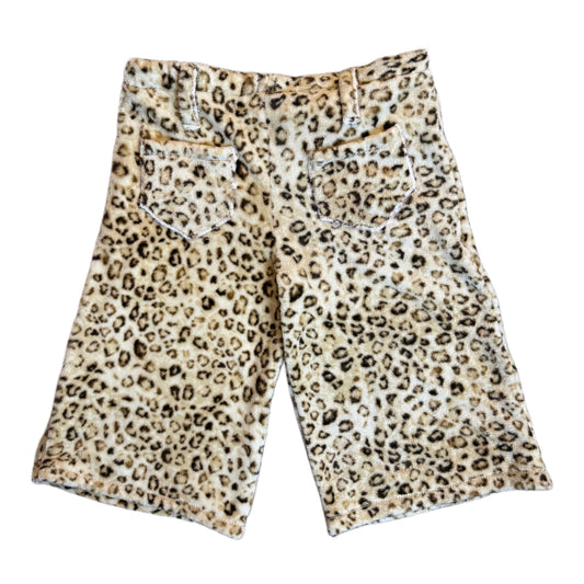Leopard Blanket Shorts